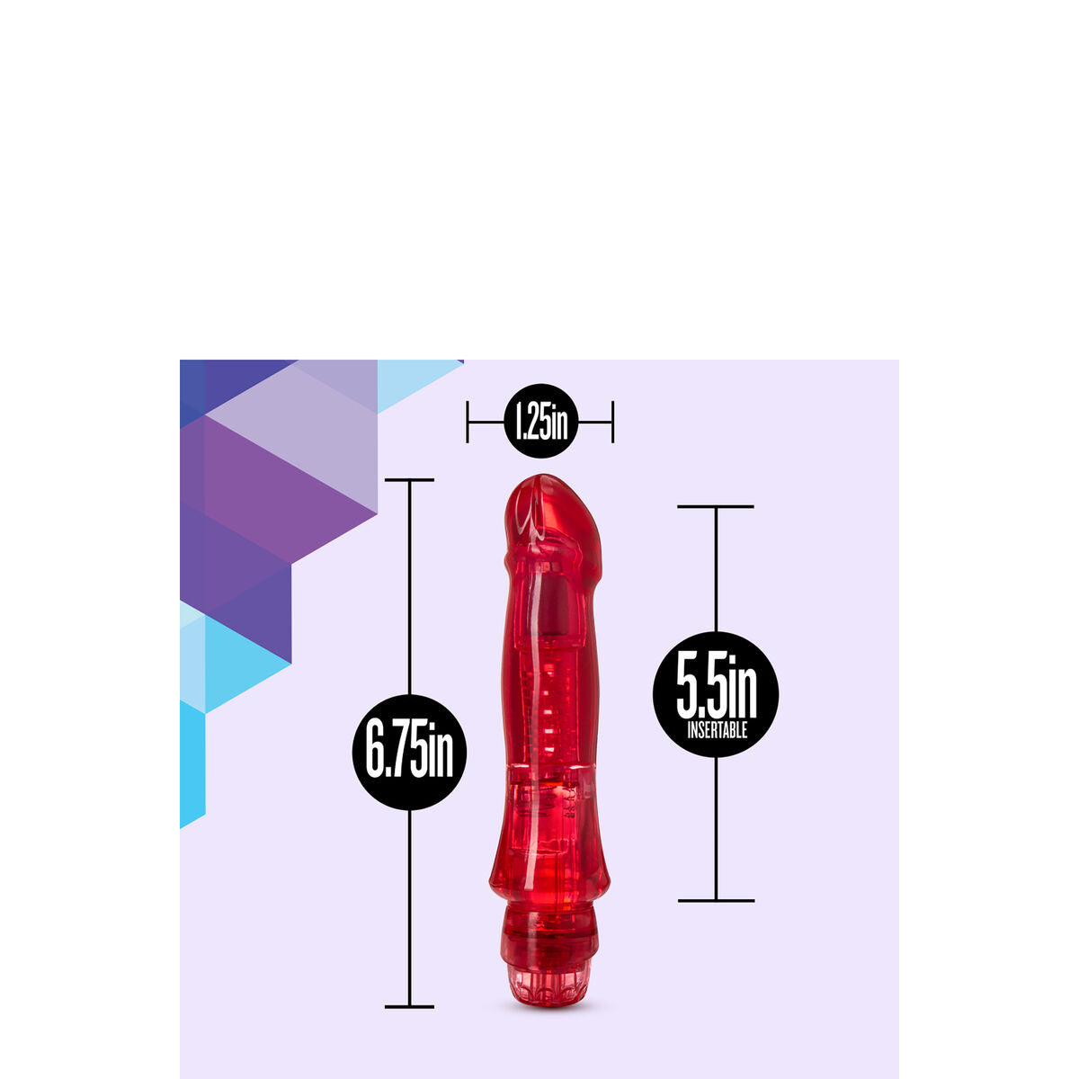Vibratore Blush Naturally Yours Rosso