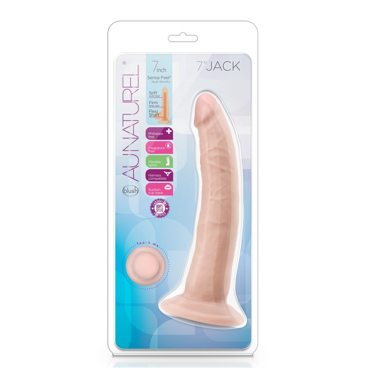 Dildo Realistico Blush Au Naturel TPE Ø 3,3 cm