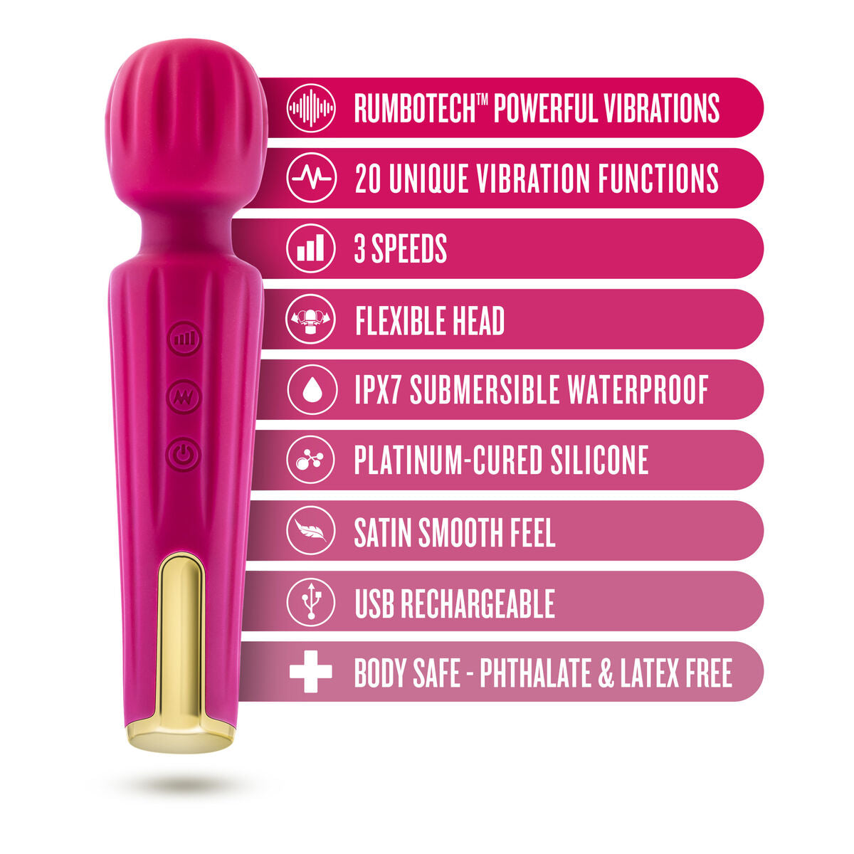 Massaggiatore Blush Rosa