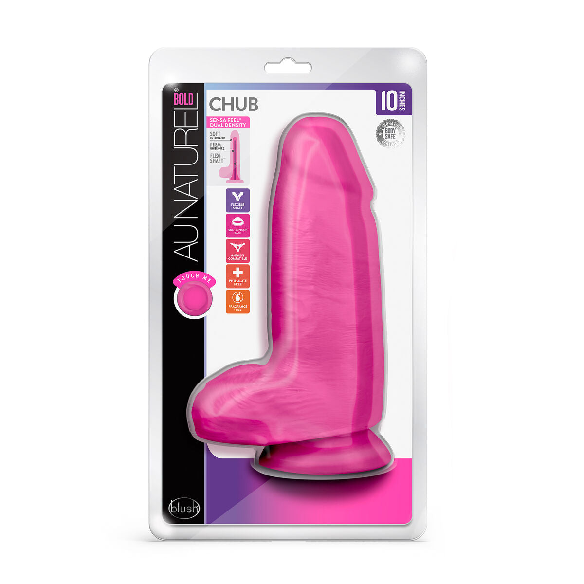 Dildo Realistico Blush Au Naturel TPE Ø 8 cm