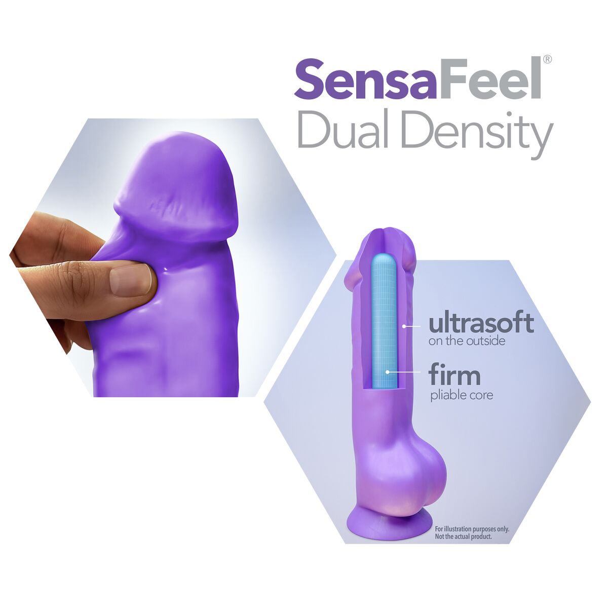 Dildo Realistico Blush Au Naturel TPE Ø 3,4 cm