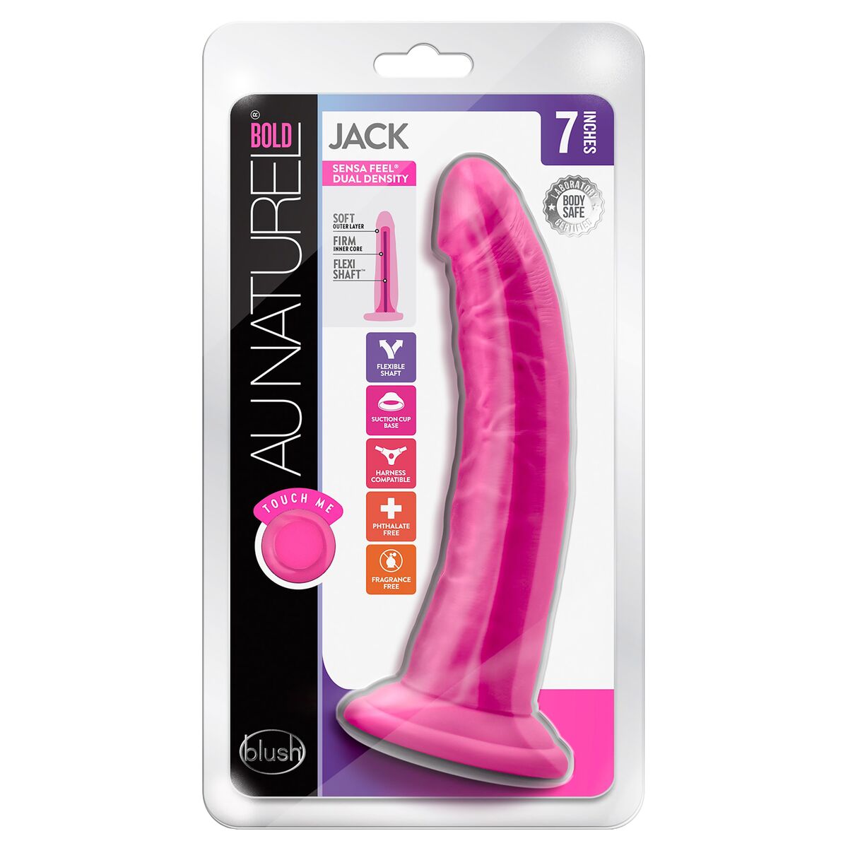 Dildo Realistico Blush Au Naturel TPE Ø 3,4 cm