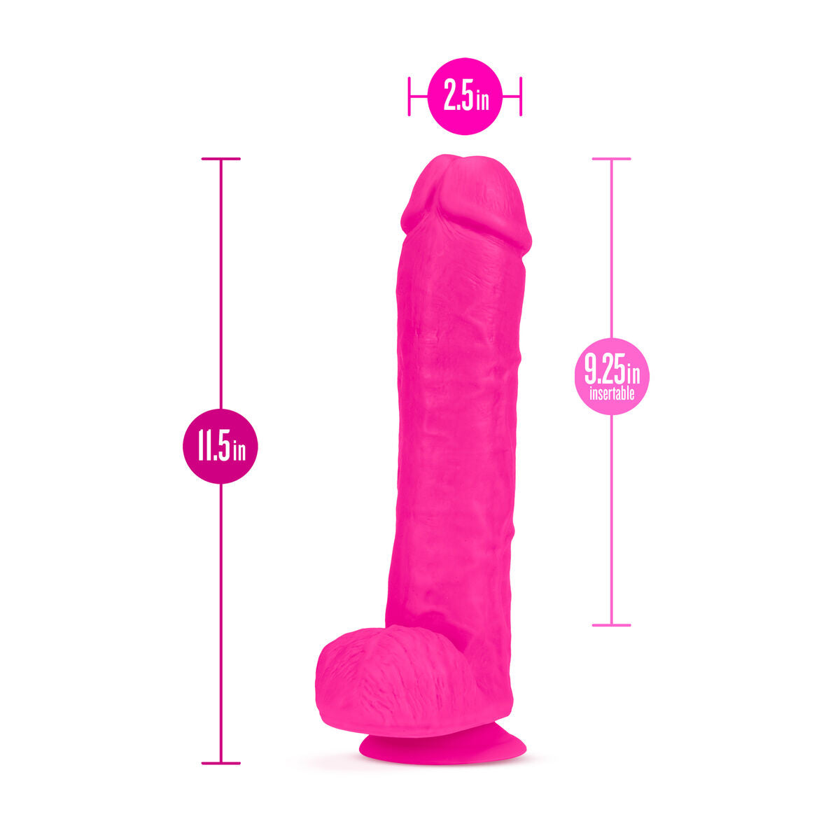 Dildo Realistico Blush Au Naturel TPE Ø 5,5 cm