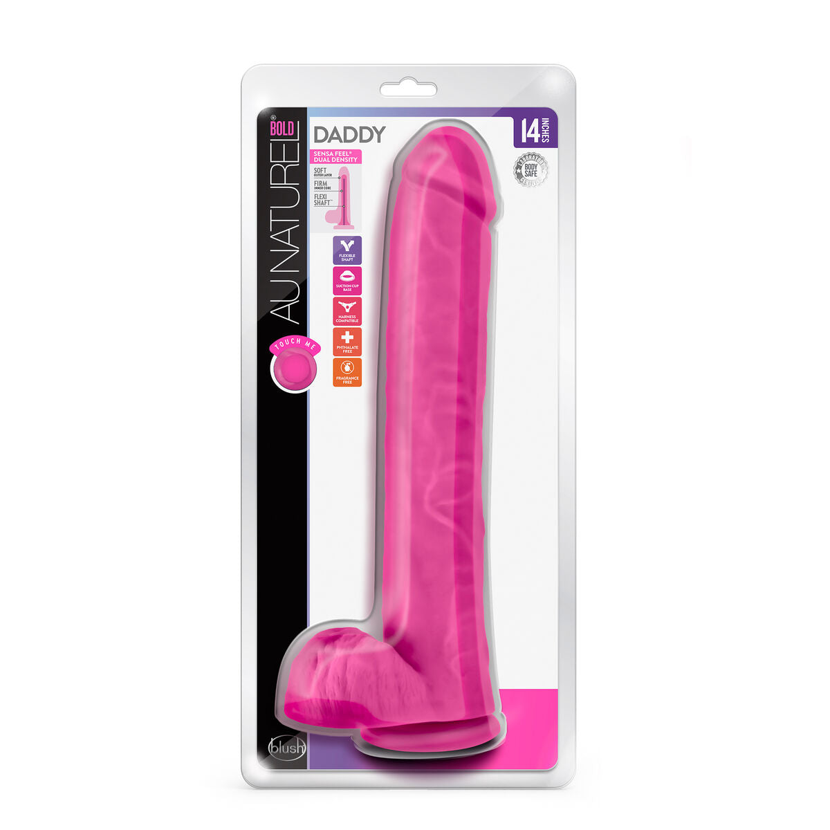 Dildo Realistico Blush Au Naturel TPE Ø 5,8 cm