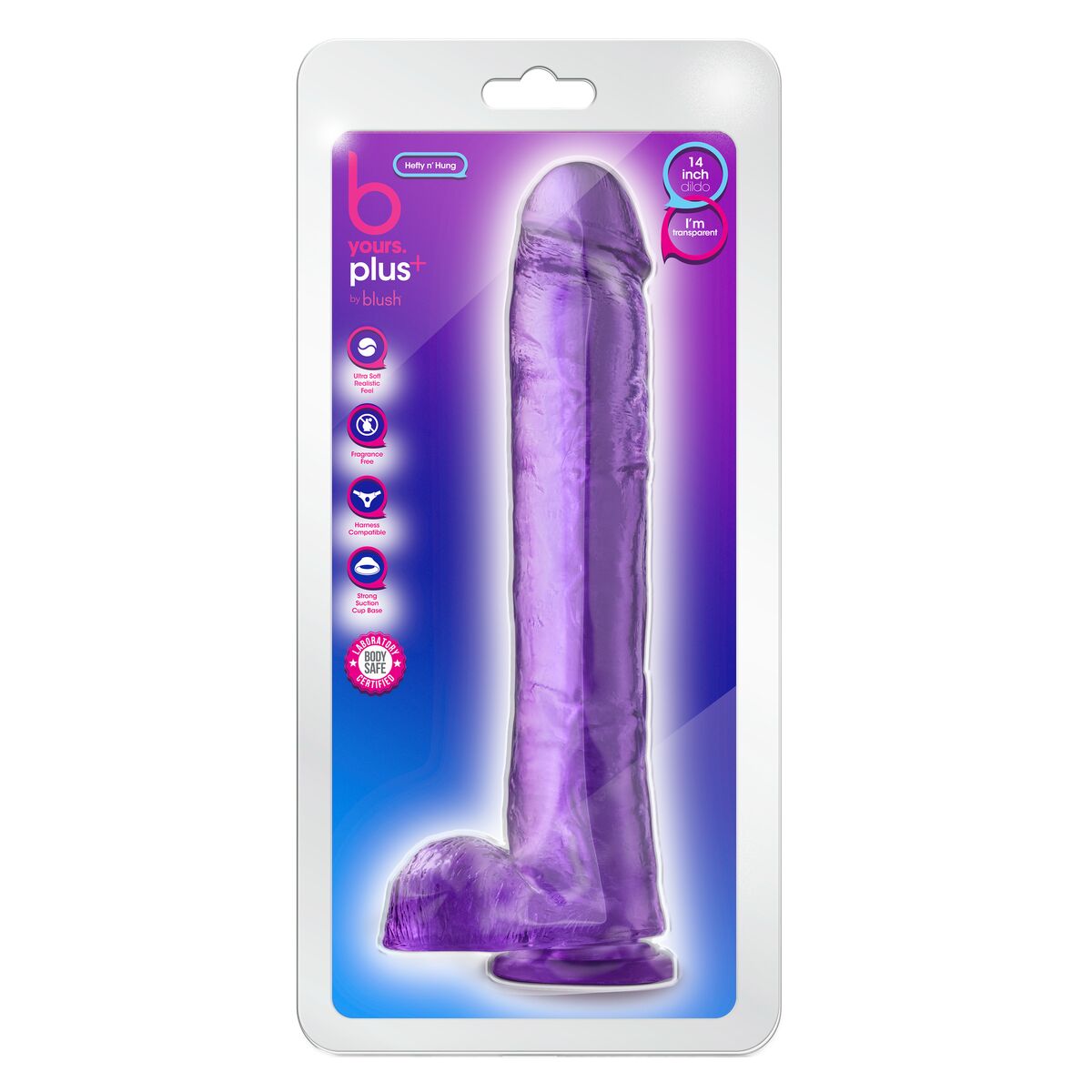 Dildo Realistico Blush B yours TPE Ø 6,3 cm