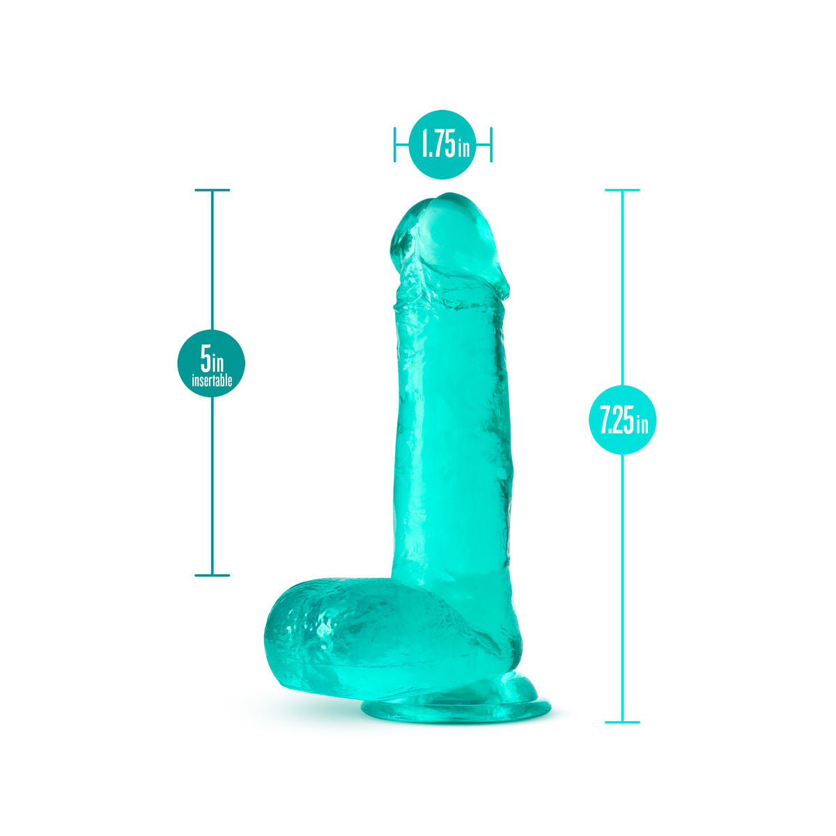 Dildo Realistico Blush B yours TPE Ø 4,4 cm