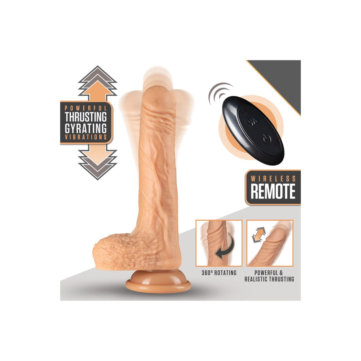 Dildo Realistico Blush Dr Skin Silicone ABS Ø 3,5 cm (13,9 cm) (19,6 cm)