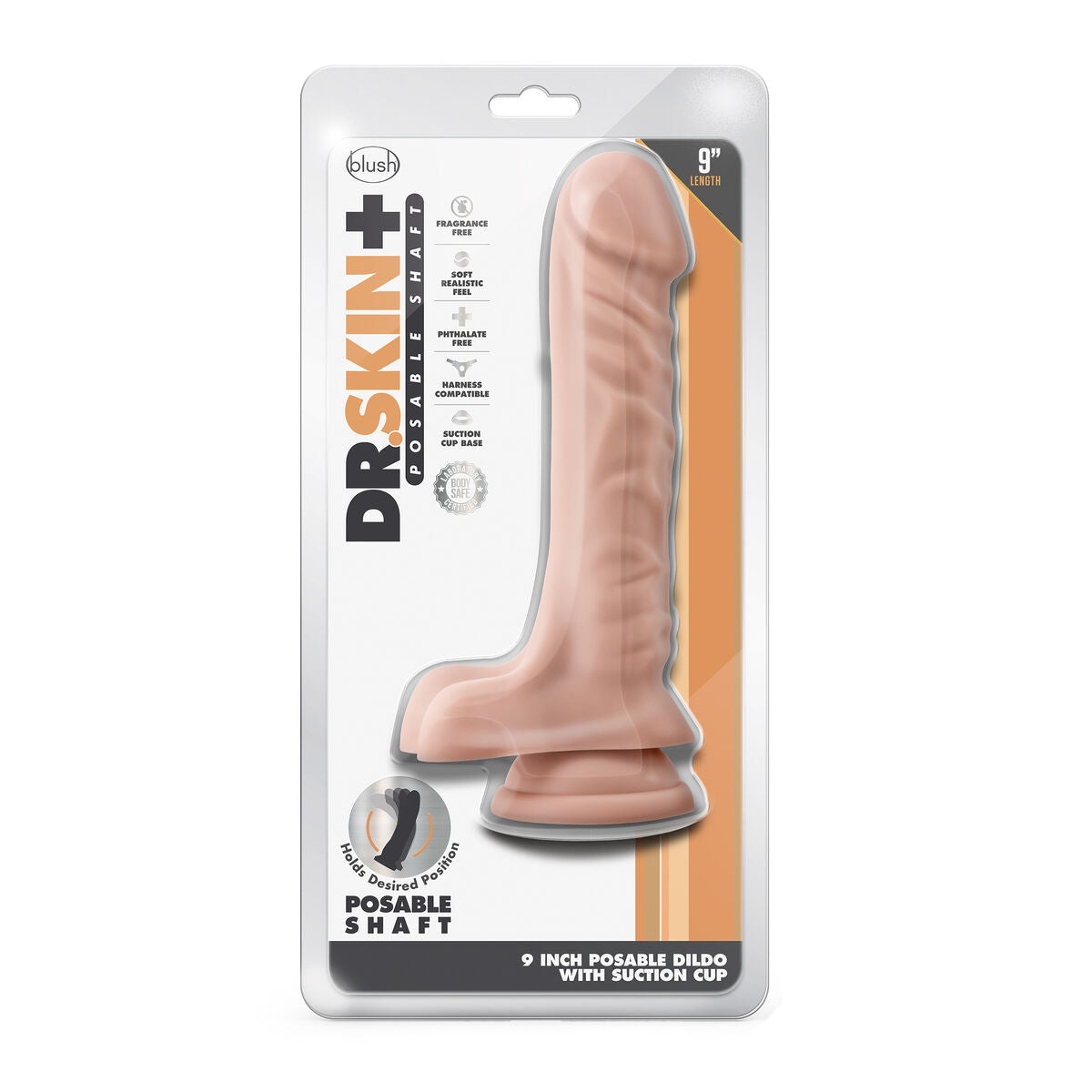 Dildo Realistico Blush Dr Skin TPE Ø 4 cm