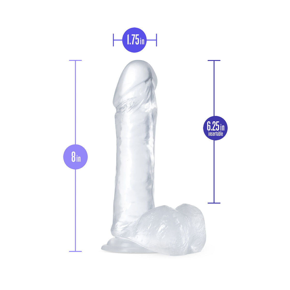 Dildo Realistico Blush B yours PVC TPE Ø 4 cm
