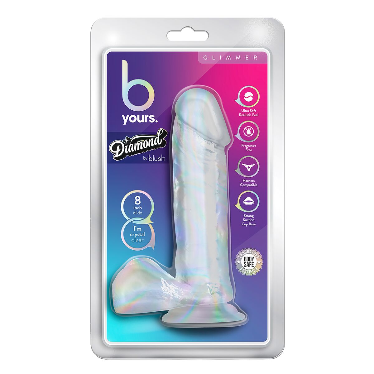 Dildo Realistico Blush B yours PVC TPE Ø 4 cm