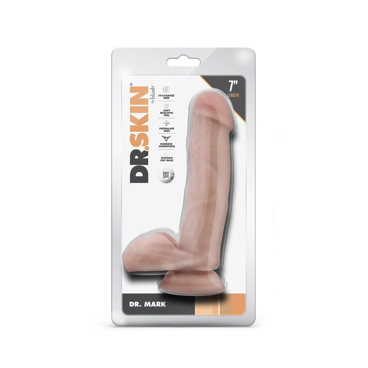 Dildo Realistico Blush Dr Skin PVC Ø 3,8 cm