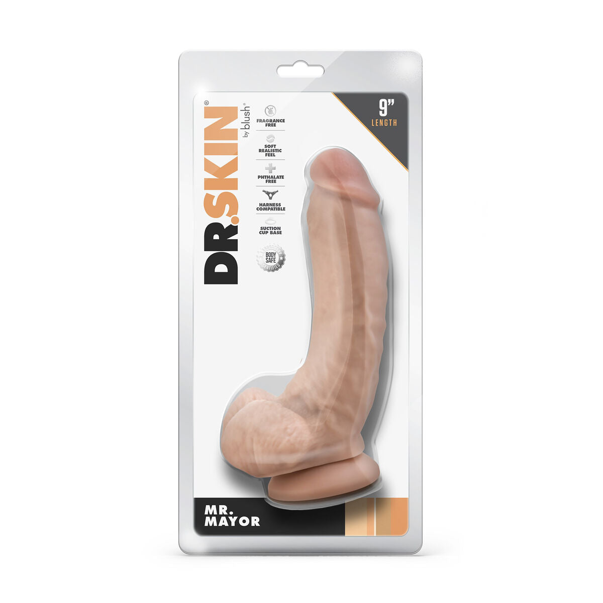 Dildo Realistico Blush Dr Skin PVC Ø 5 cm (16,5 cm)