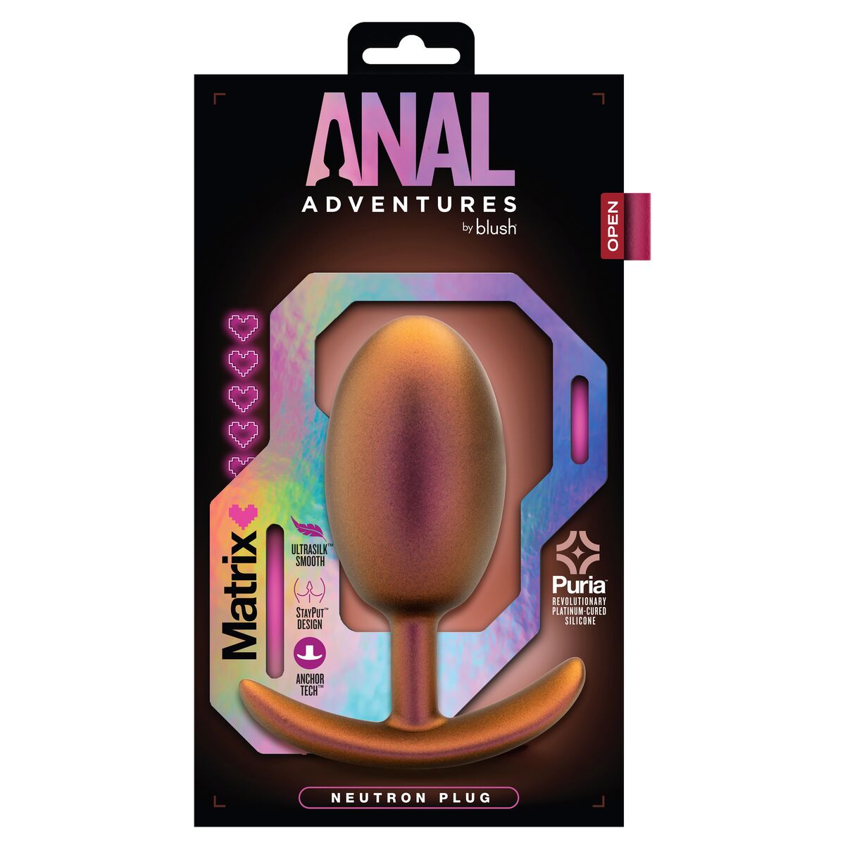 Plug Anale Blush Adventures Marrone