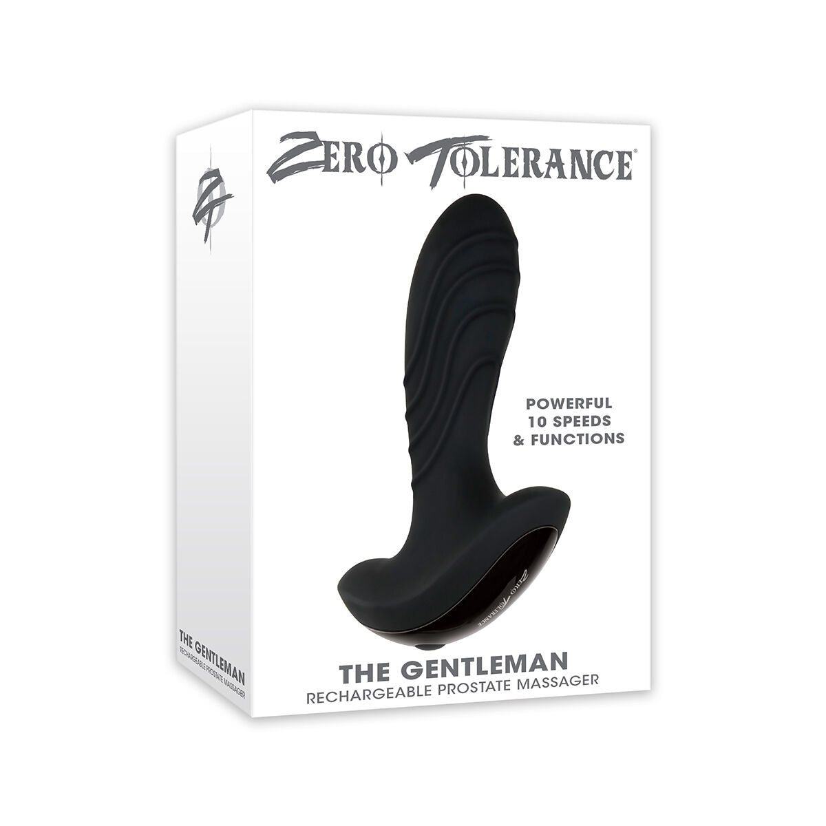 Vibratore Anale Cassini Nero Zero Tolerance Nero
