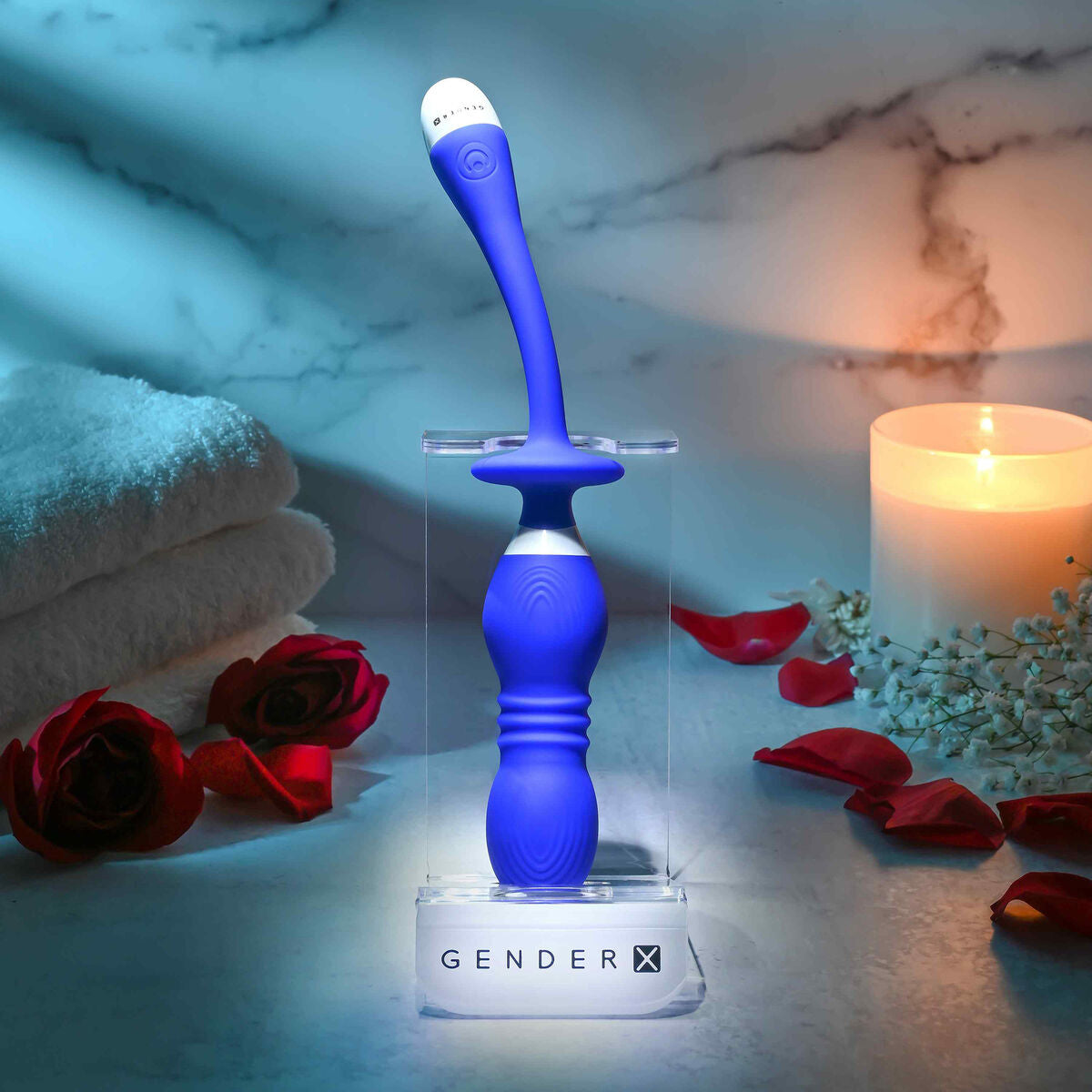 Vibratore Gender X Azzurro