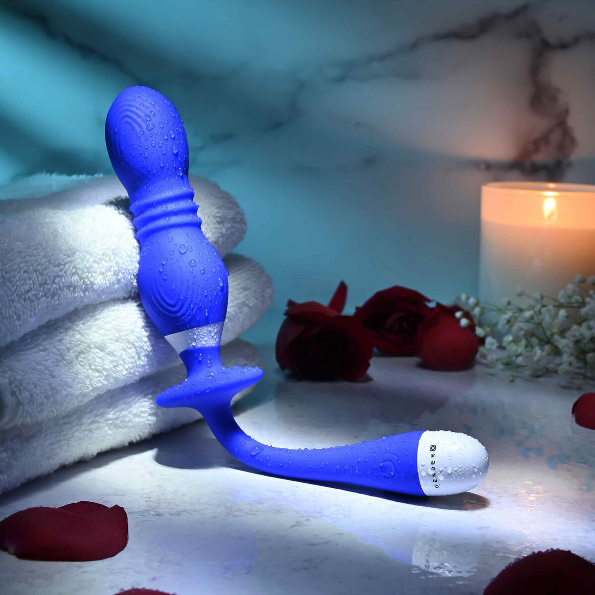 Vibratore Gender X Azzurro