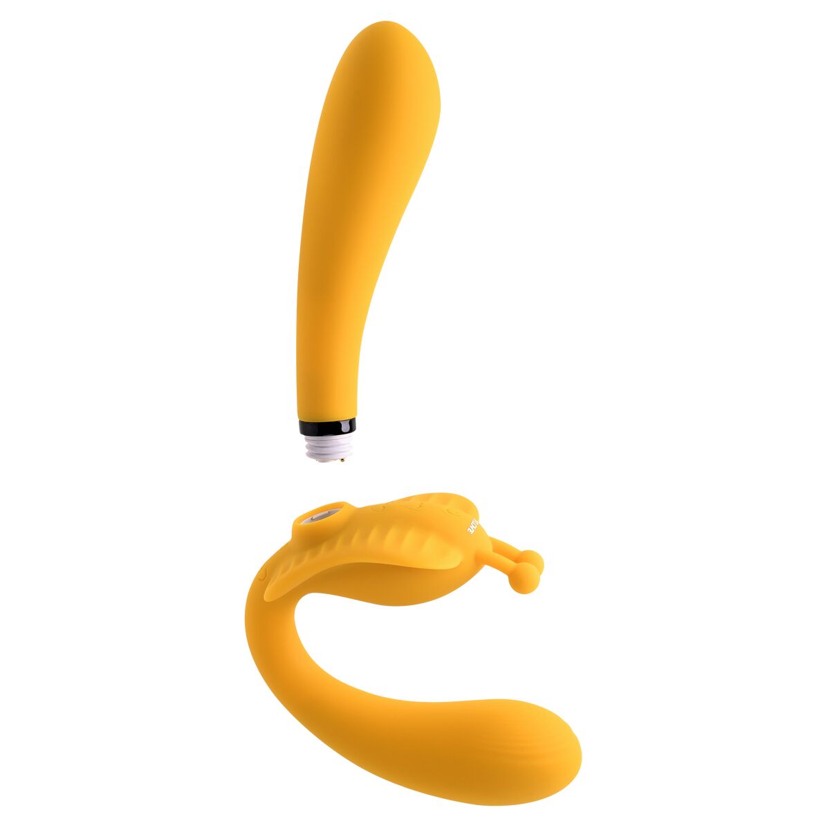 Massaggiatore di Coppia Evolved Giallo