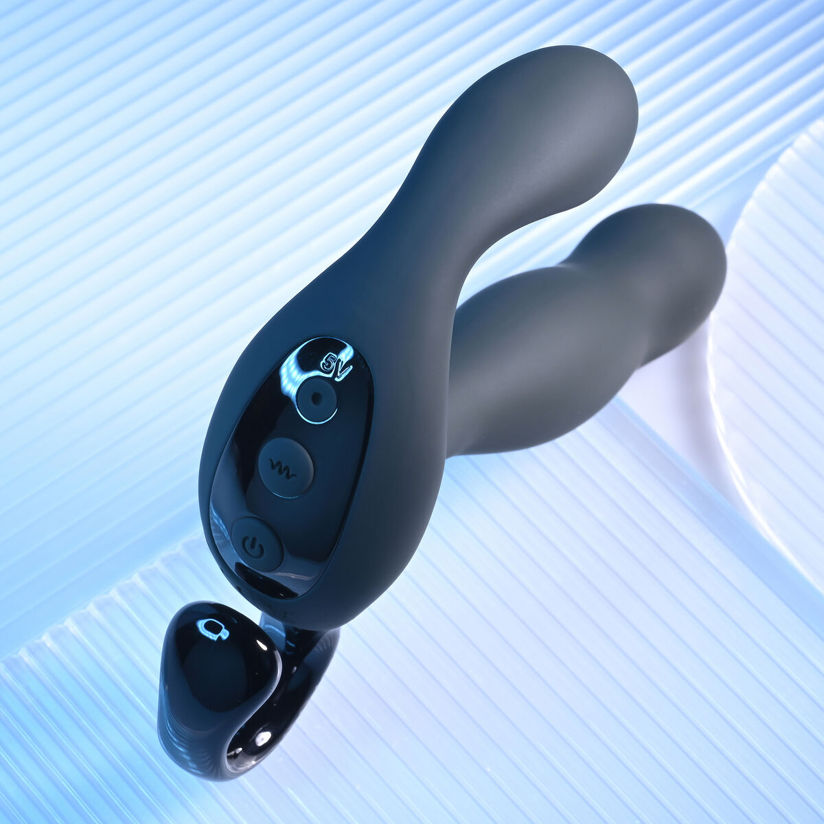 Vibratore Anale Cassini Nero Playboy Nero