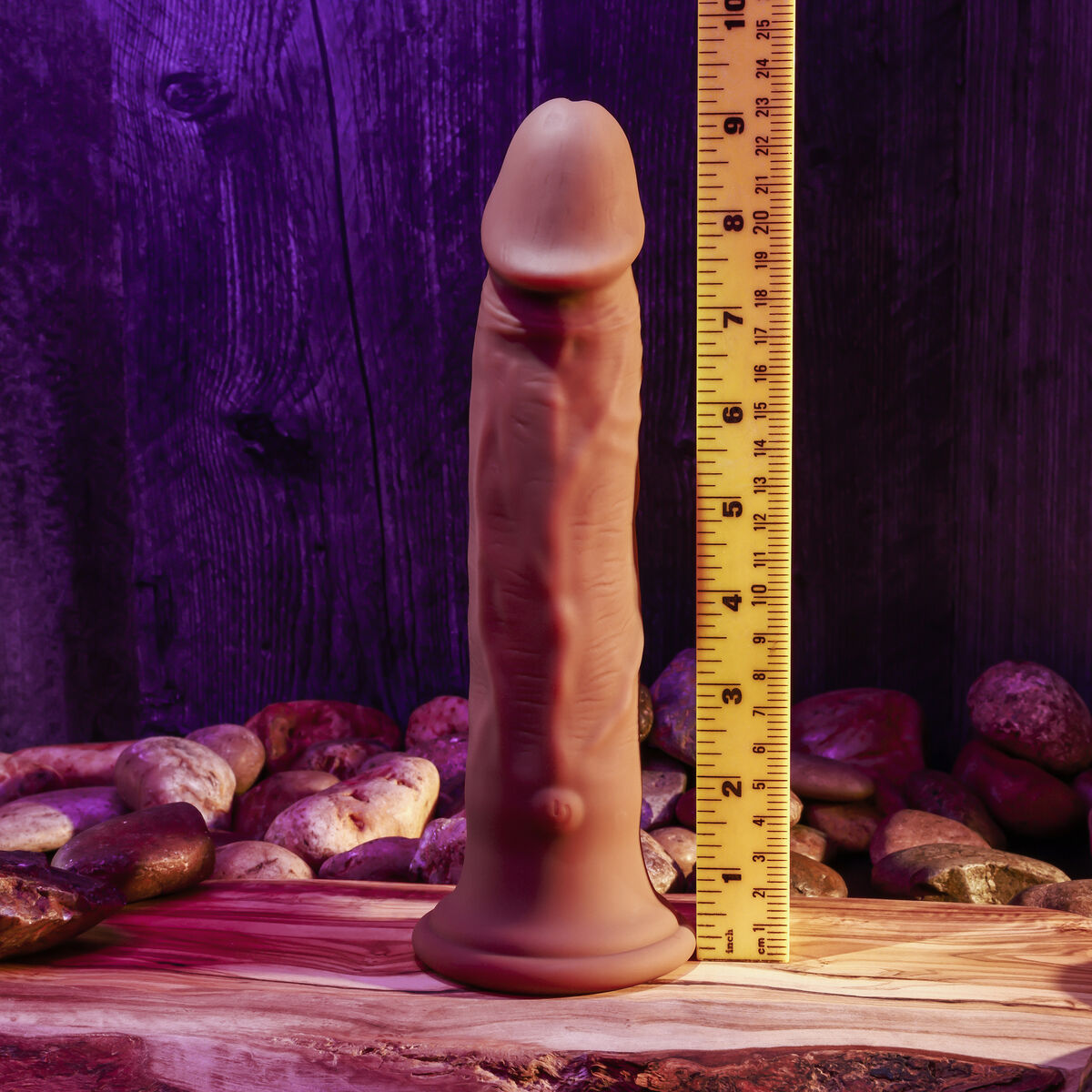Dildo Realistico Evolved Silicone ABS Ø 4,5 cm