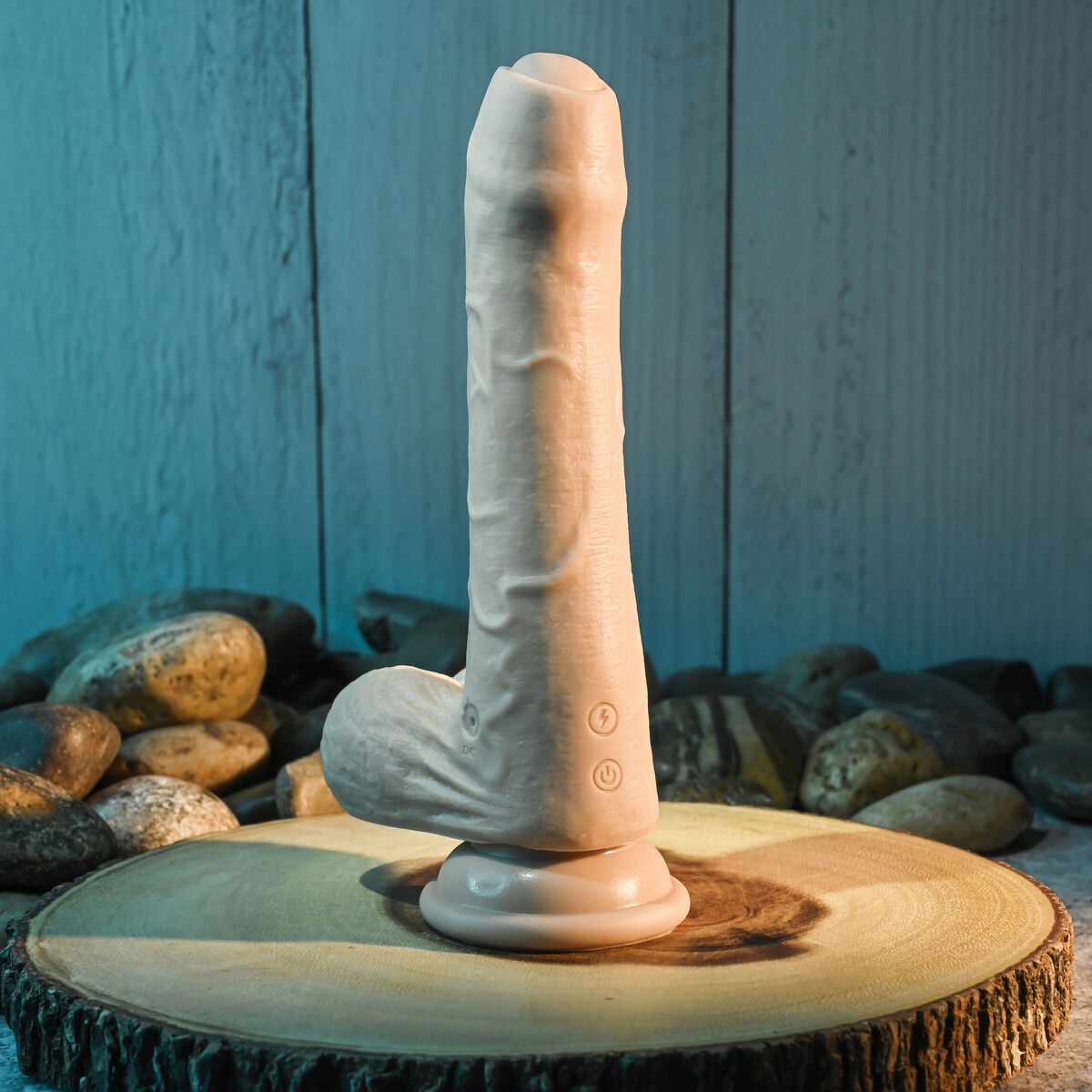 Dildo Realistico Evolved Silicone ABS Ø 3,6 cm