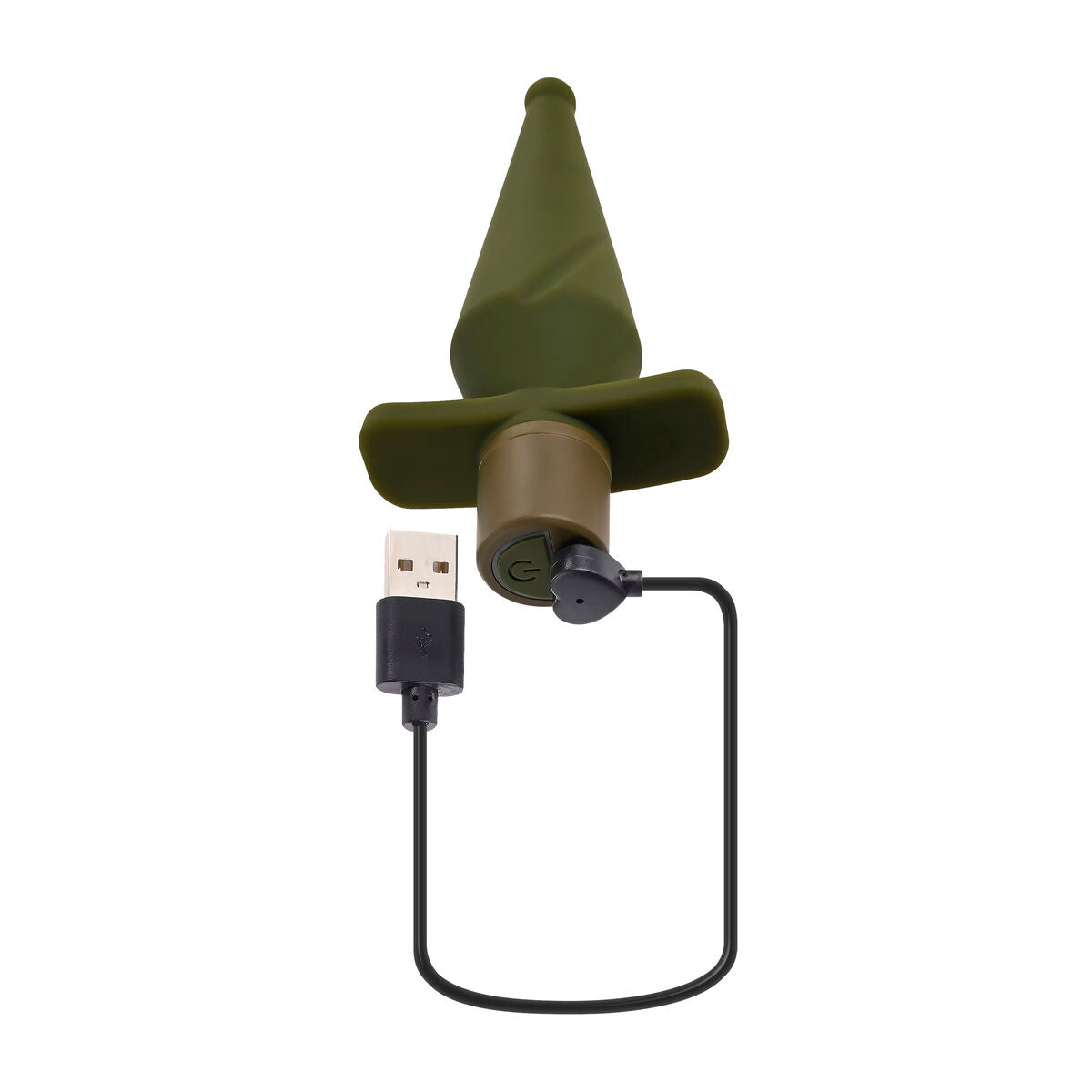 Vibratore Anale Cassini Nero Selopa Verde