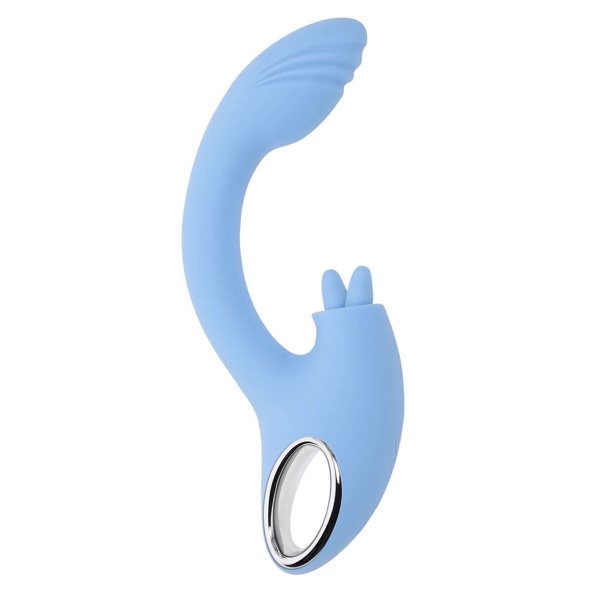 Vibratore Doppia Stimolazione Evolved Playboy Azzurro