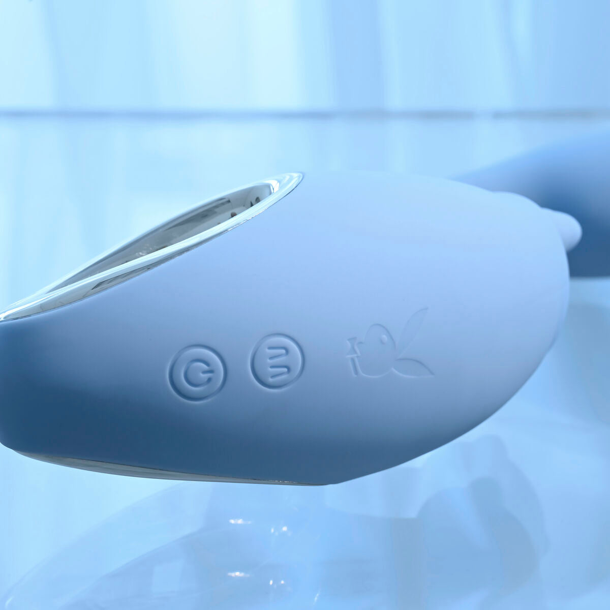 Vibratore Doppia Stimolazione Evolved Playboy Azzurro