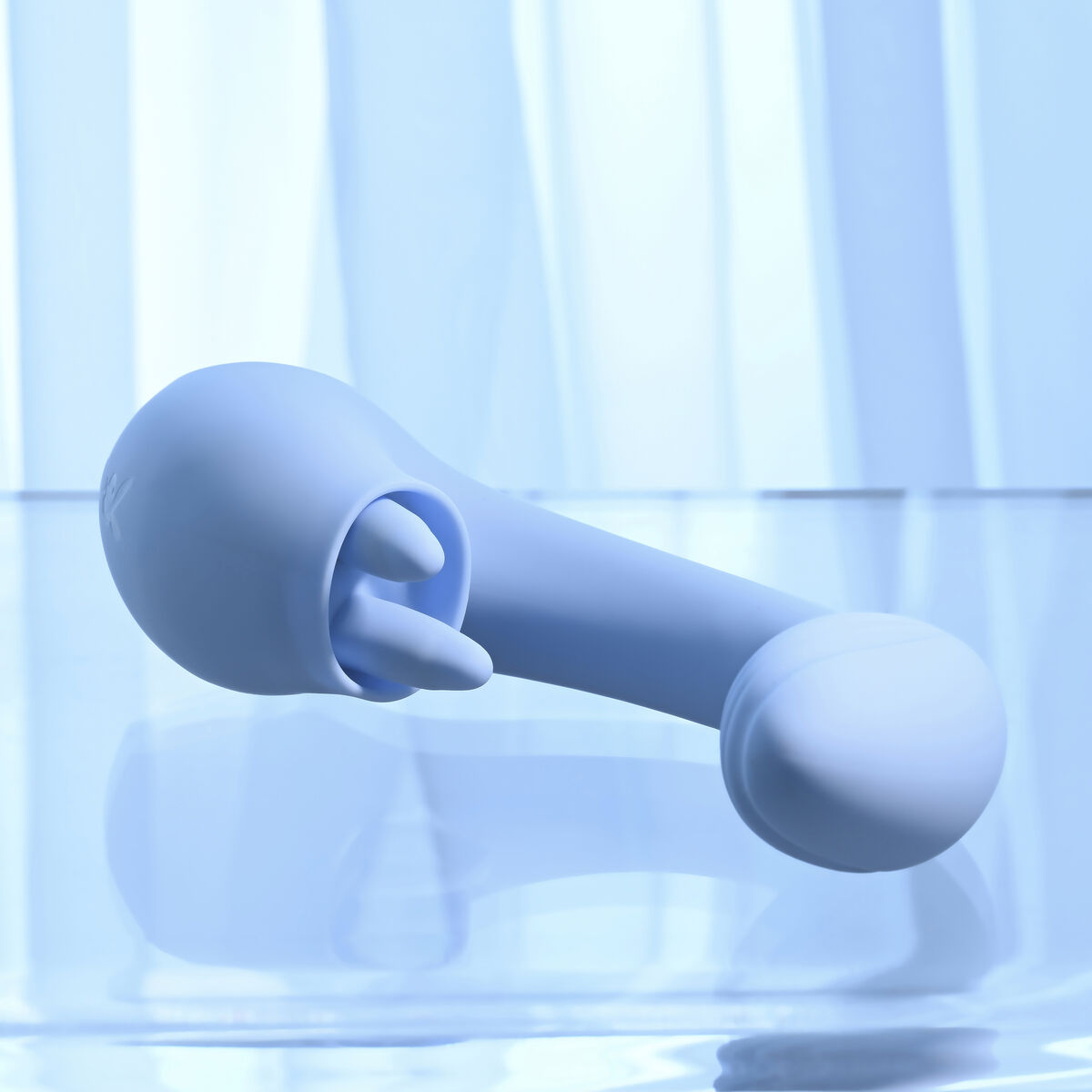 Vibratore Doppia Stimolazione Evolved Playboy Azzurro