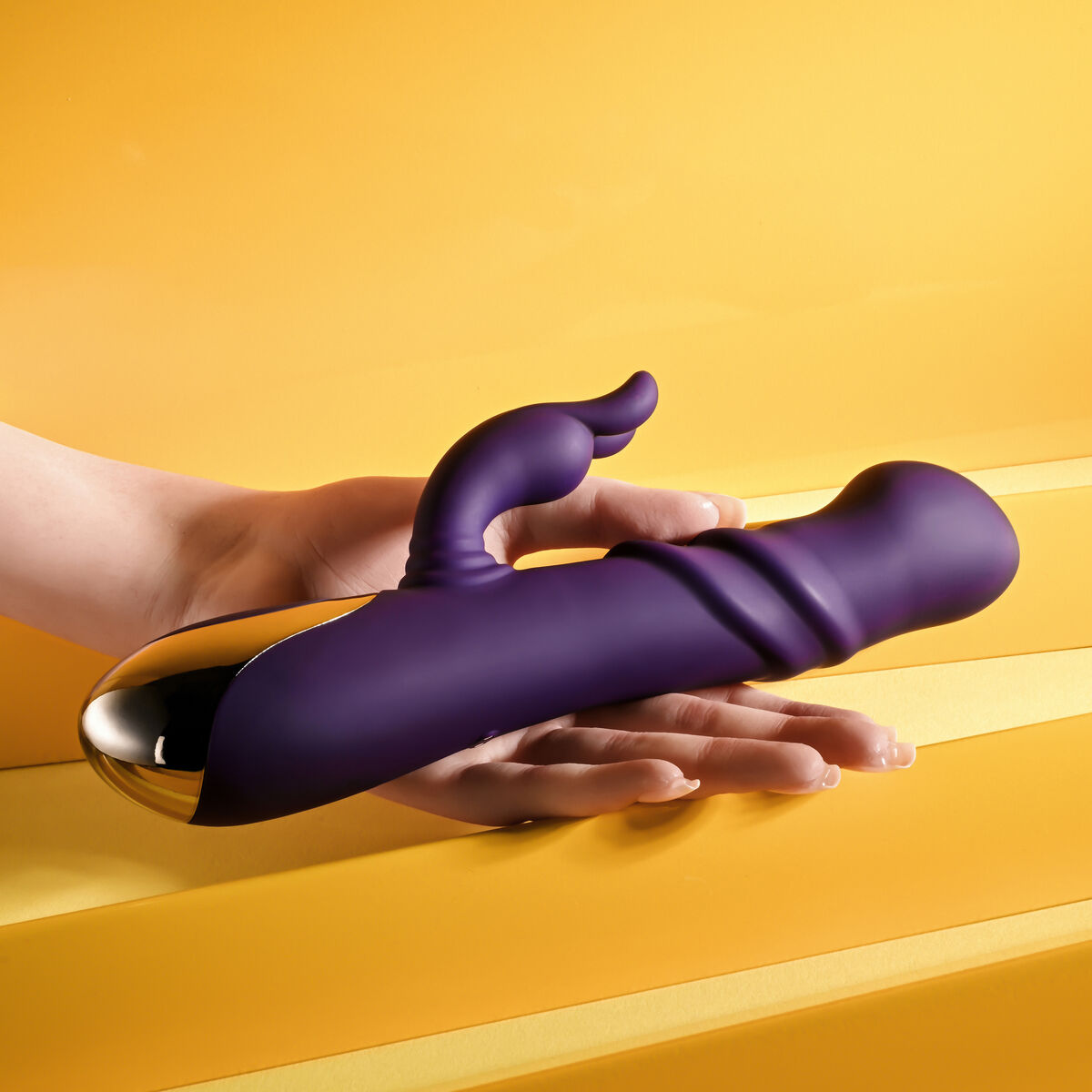 Vibratore Doppia Stimolazione Evolved Playboy Viola Porpora