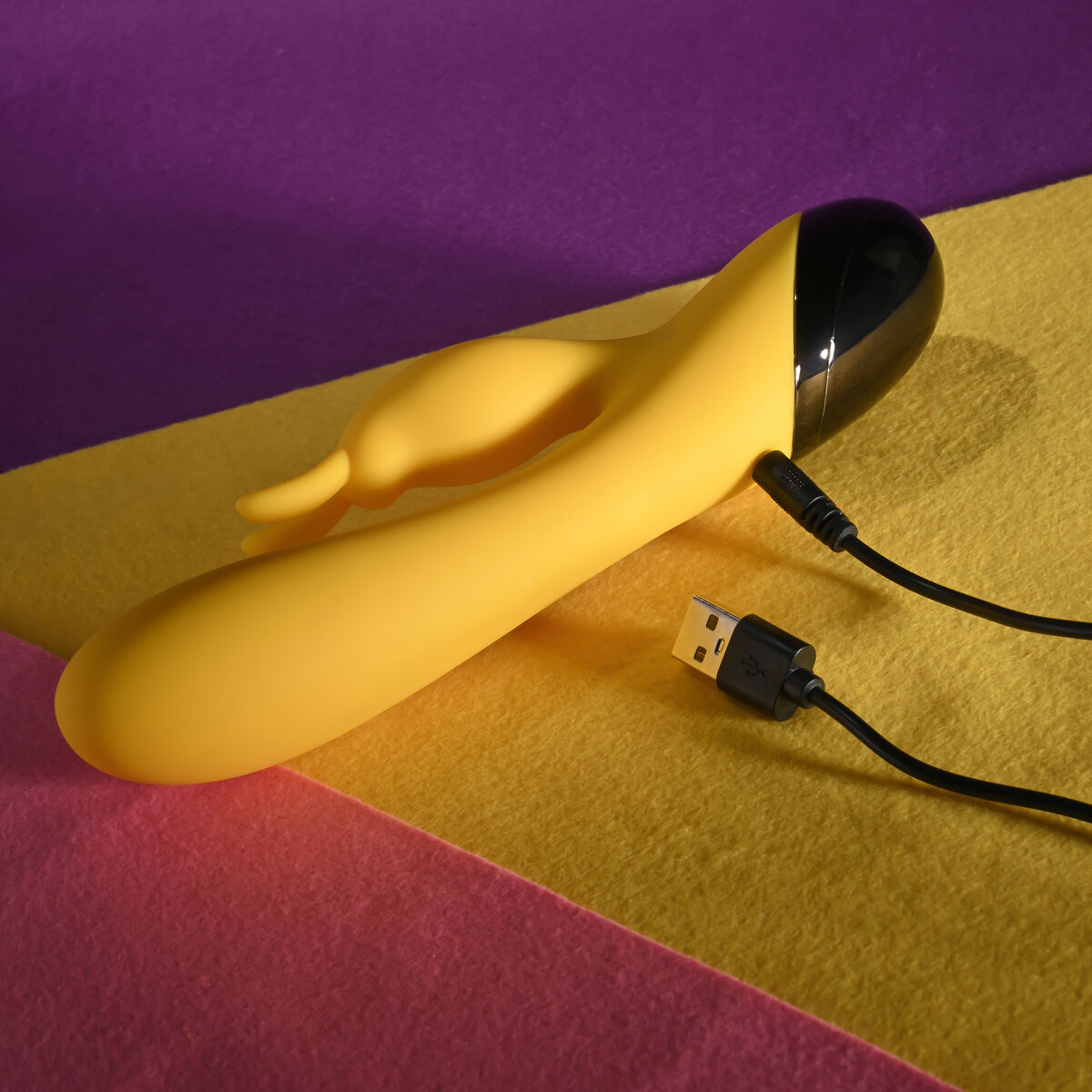 Vibratore Doppia Stimolazione Evolved Selopa Yellow