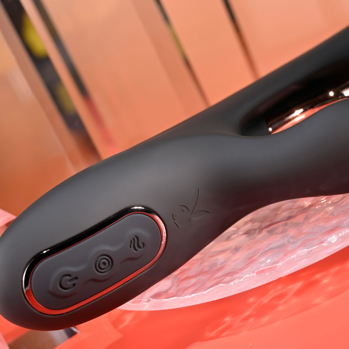 Vibratore Doppia Stimolazione Evolved Playboy Nero