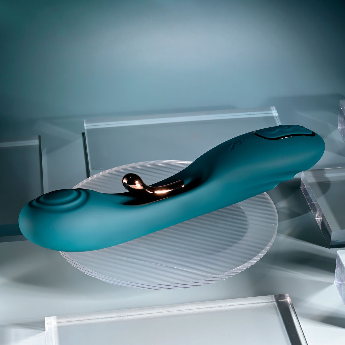 Vibratore Doppia Stimolazione Evolved Playboy Verde