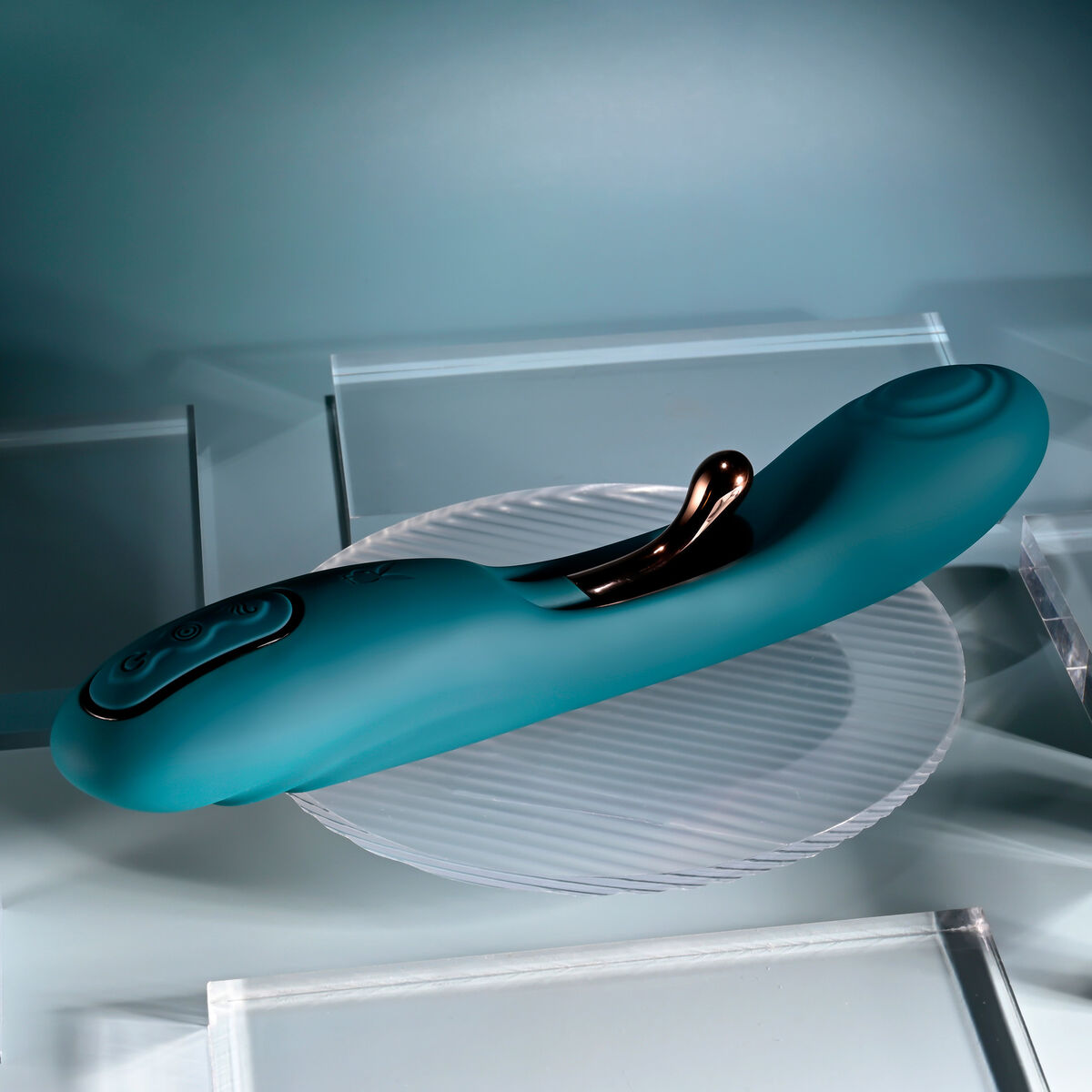 Vibratore Doppia Stimolazione Evolved Playboy Verde