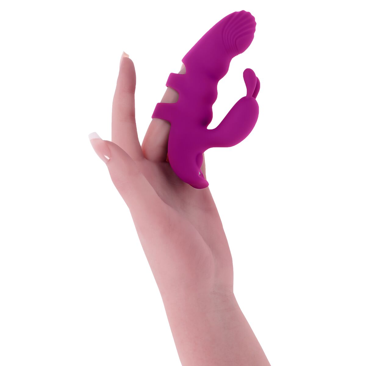 Vibratore Doppia Stimolazione Evolved Playboy Viola