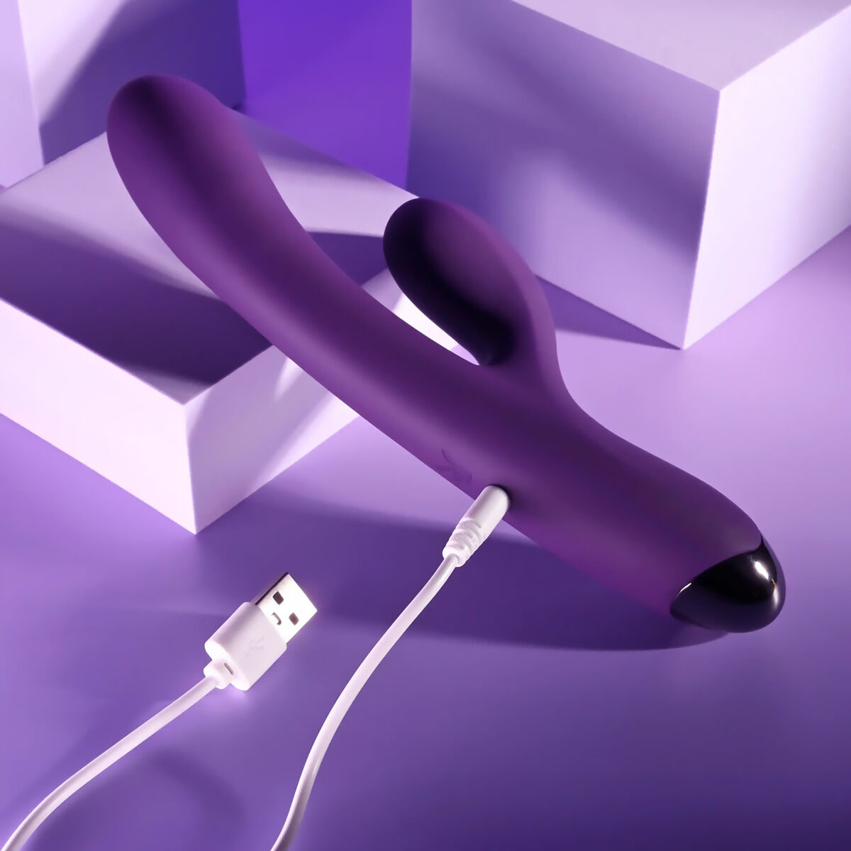 Vibratore Doppia Stimolazione Evolved Playboy Viola Porpora