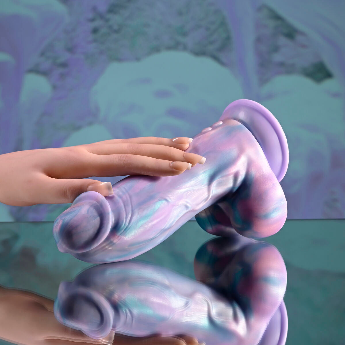 Dildo Realistico Evolved Silicone ABS Ø 5,8 cm (15,9 cm)