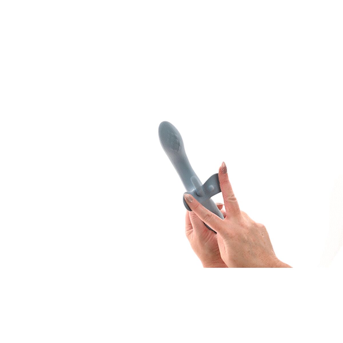 Vibratore Doppia Stimolazione Evolved Azzurro