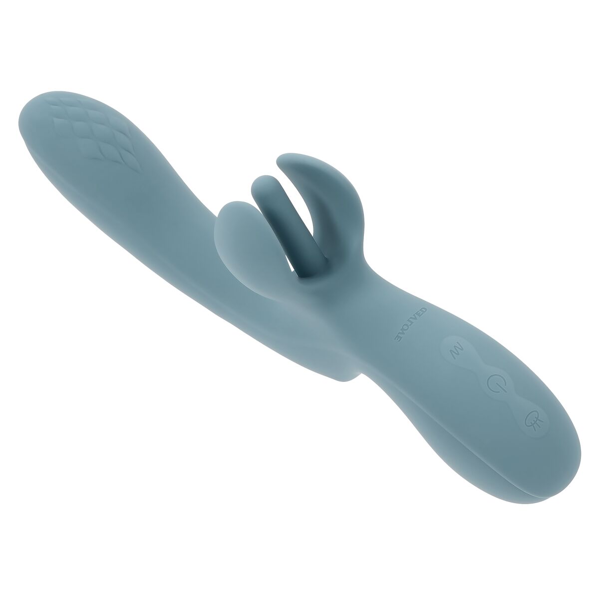 Vibratore Doppia Stimolazione Evolved Azzurro