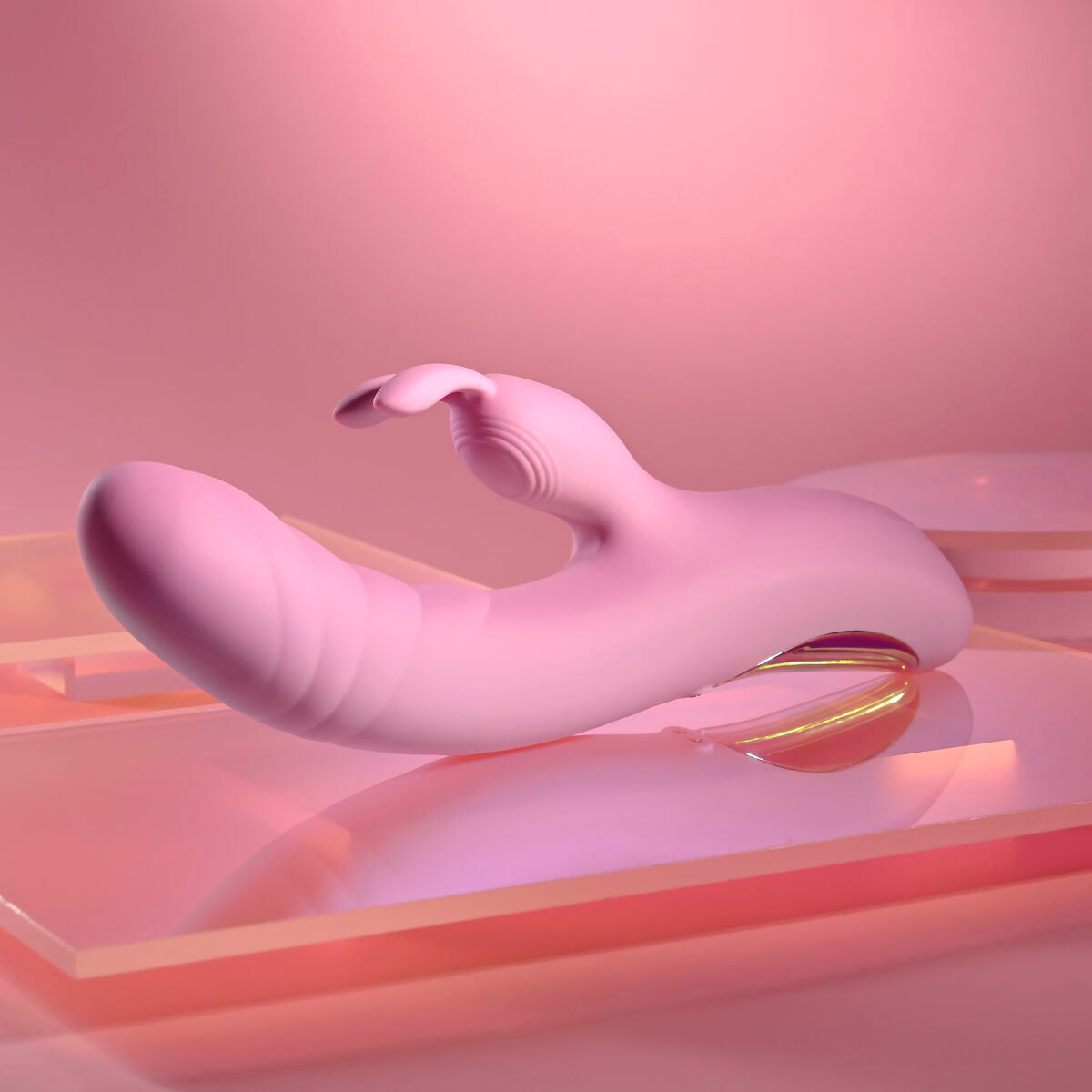 Vibratore Doppia Stimolazione Evolved Playboy Rosa