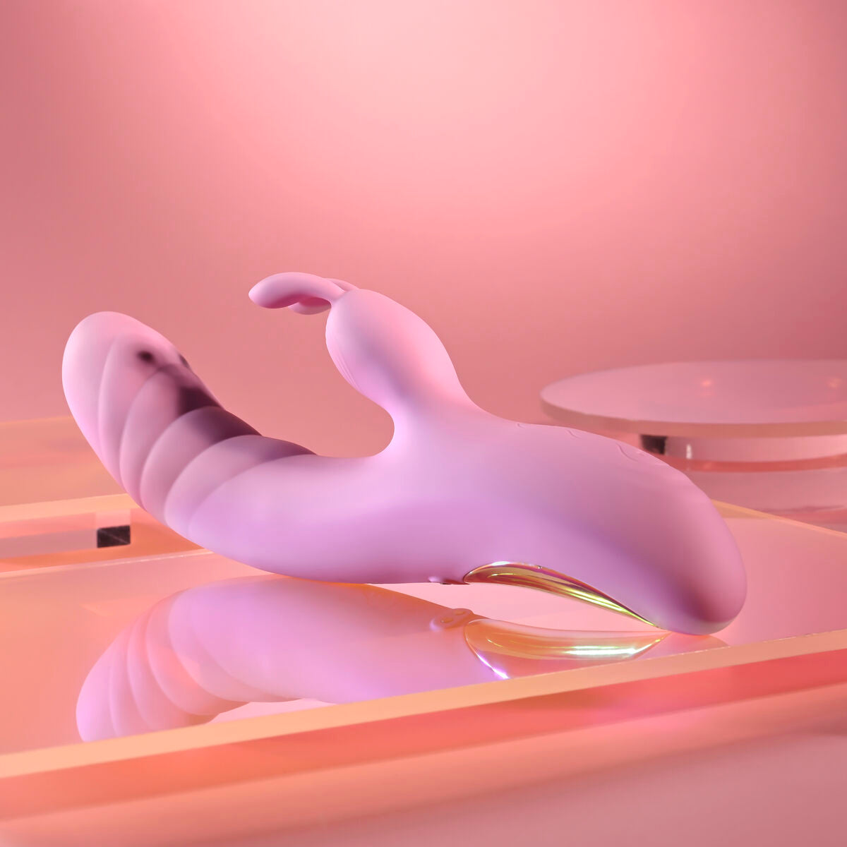 Vibratore Doppia Stimolazione Evolved Playboy Rosa
