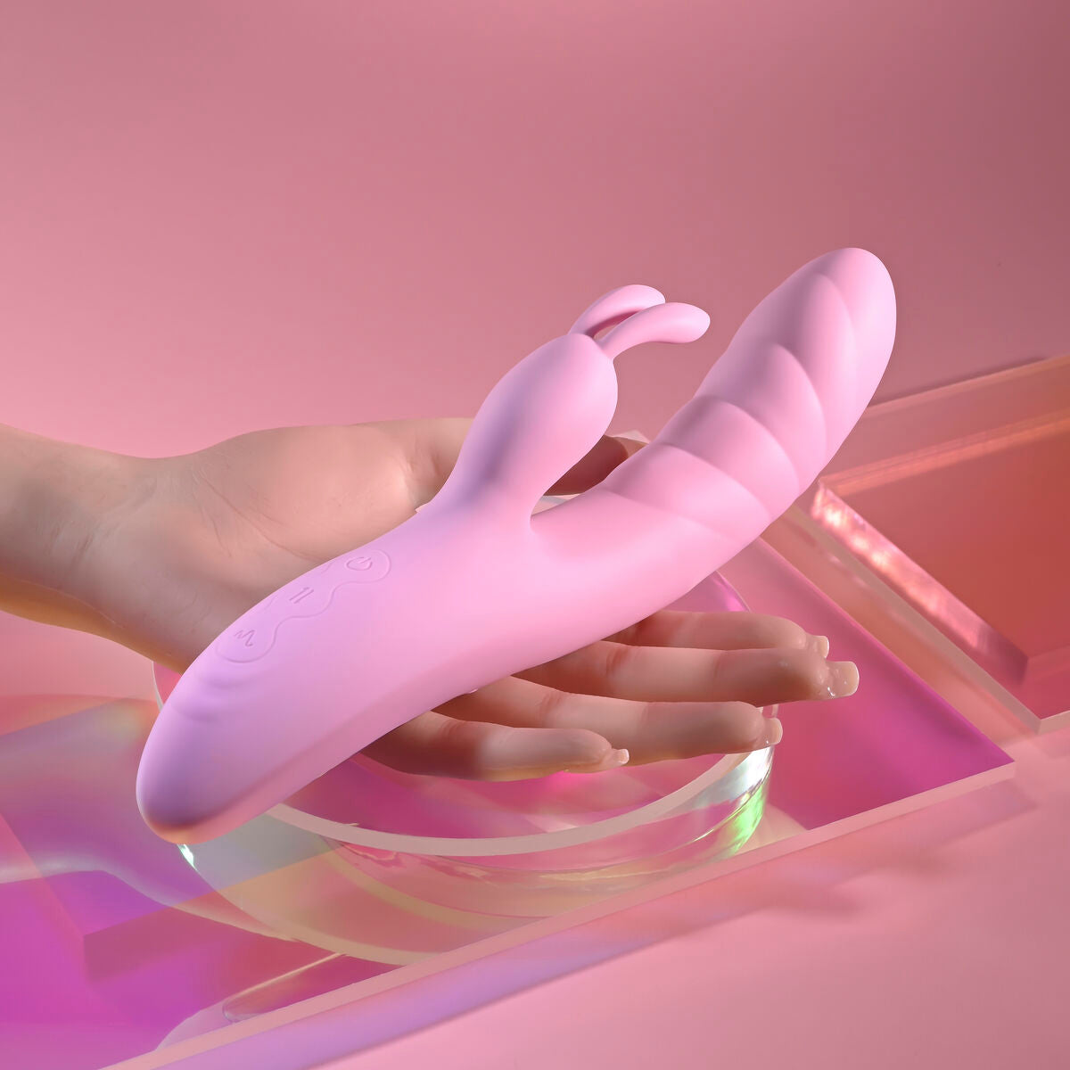 Vibratore Doppia Stimolazione Evolved Playboy Rosa