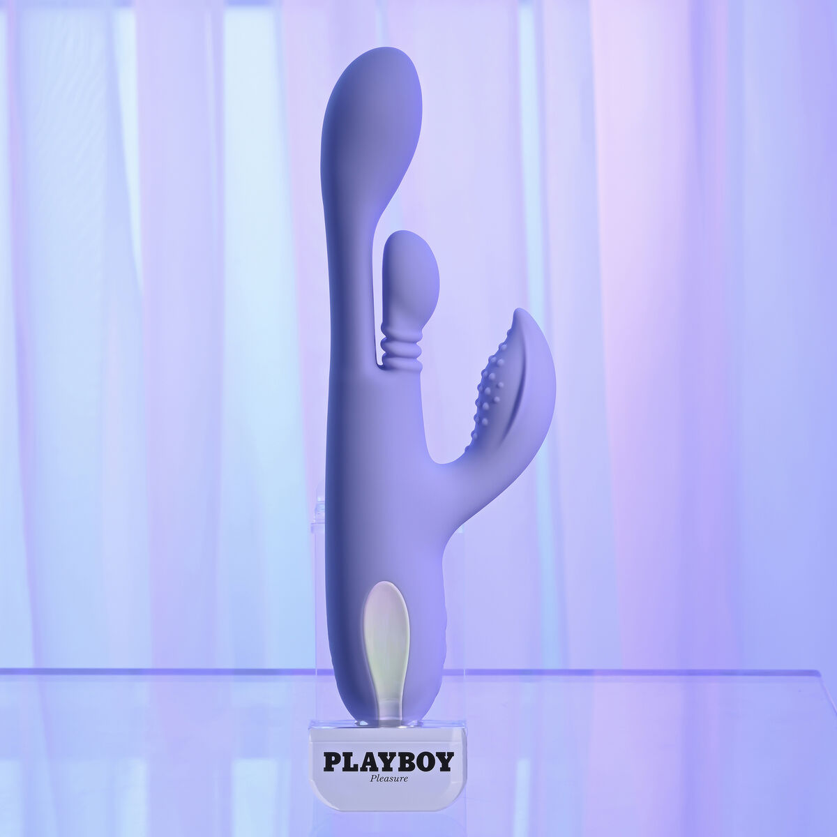 Vibratore Doppia Stimolazione Evolved Playboy Viola Porpora