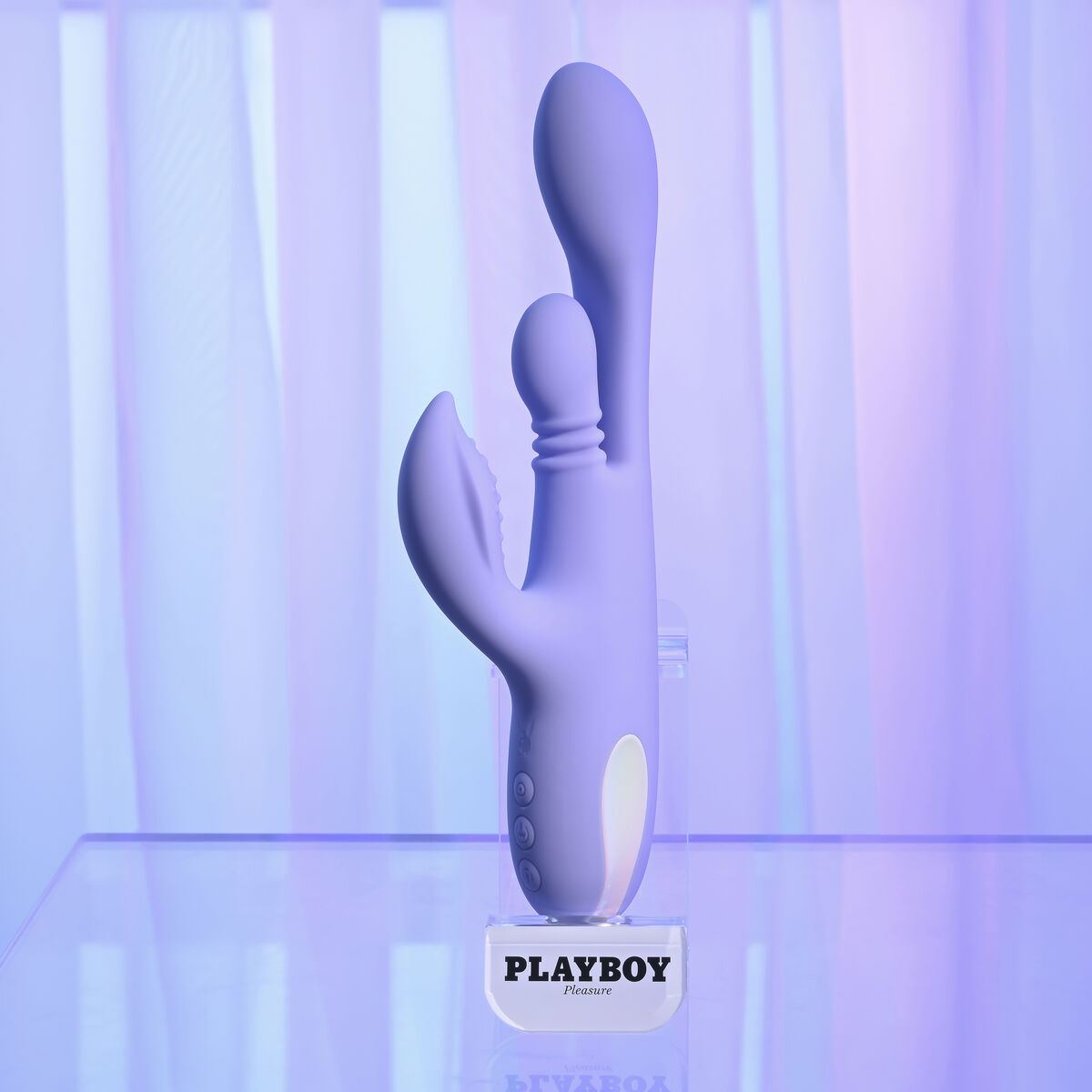 Vibratore Doppia Stimolazione Evolved Playboy Viola Porpora