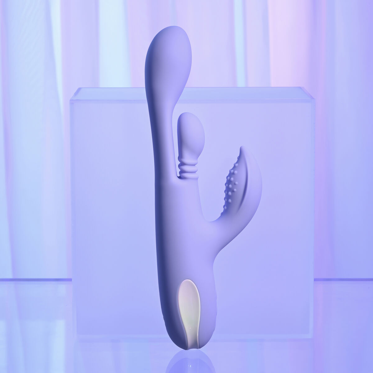 Vibratore Doppia Stimolazione Evolved Playboy Viola Porpora