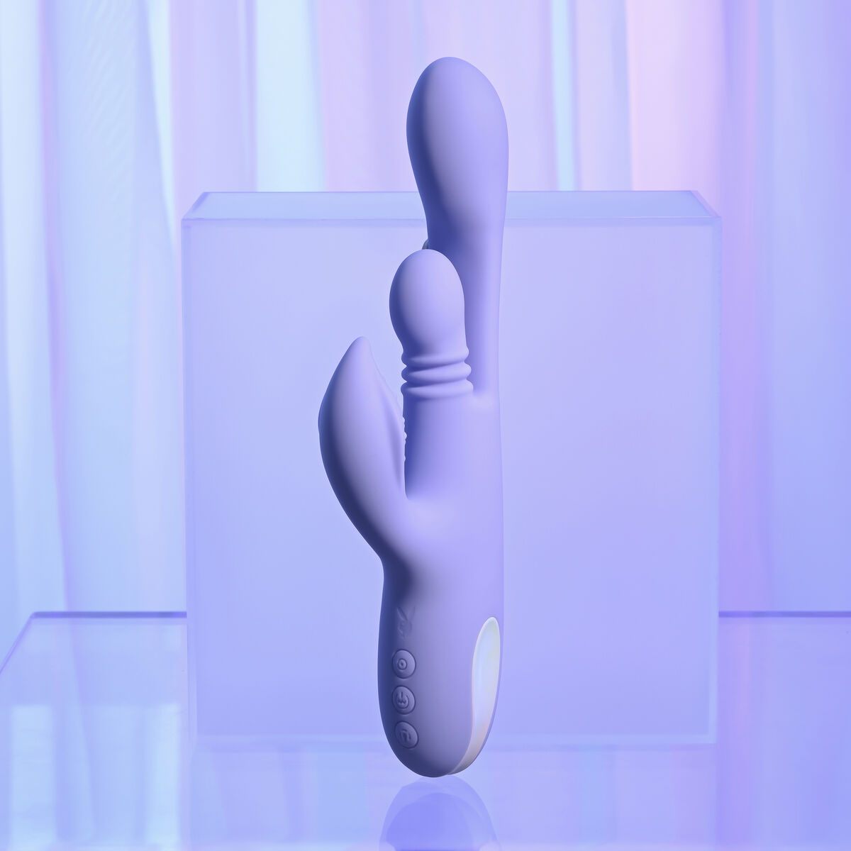 Vibratore Doppia Stimolazione Evolved Playboy Viola Porpora