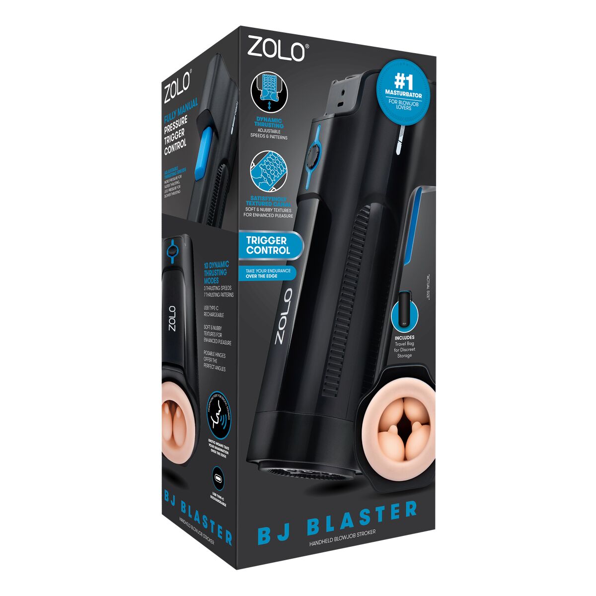 Jack Ass Endurance Zolo Bj Blaster Nero