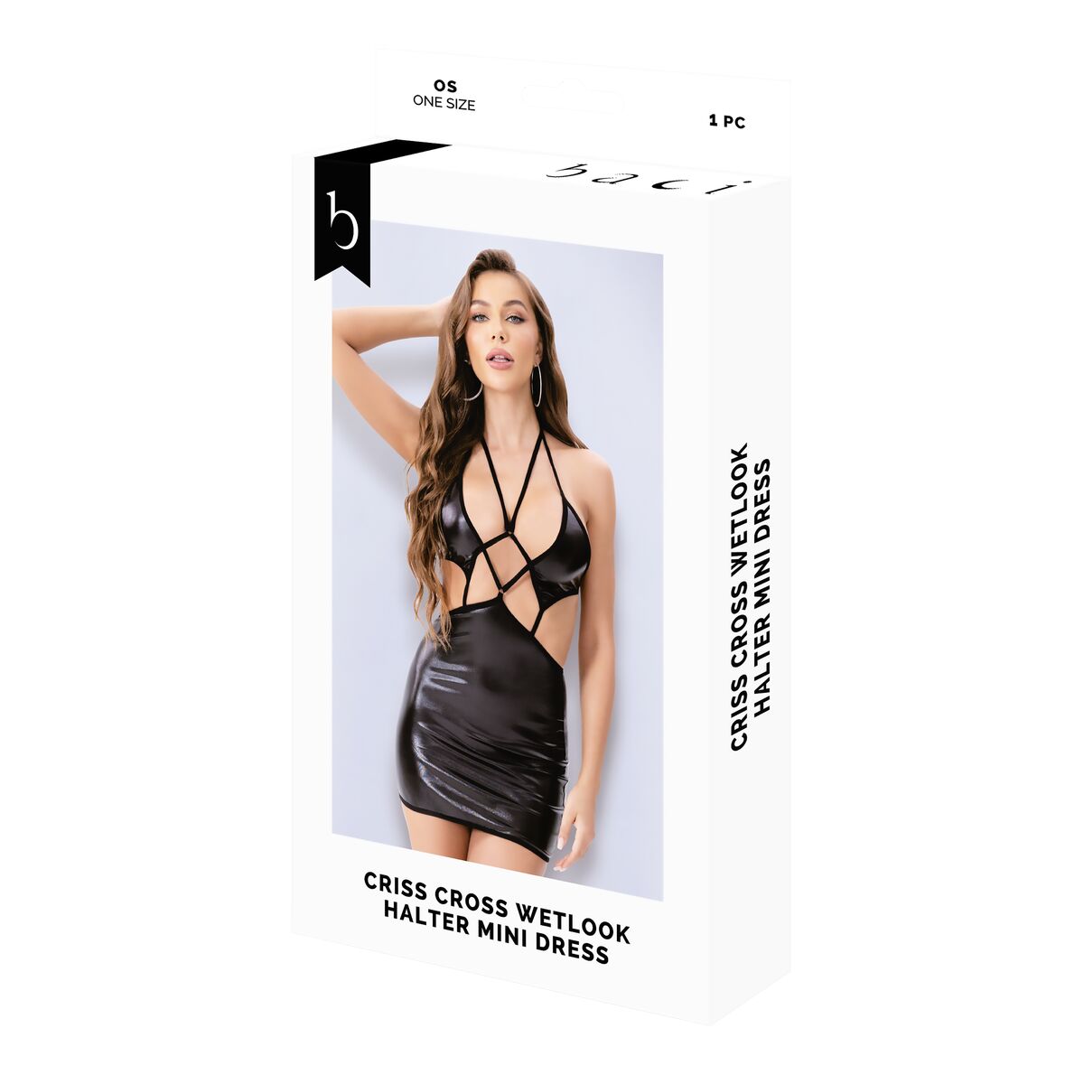 Vestito Baci Lingerie Nero