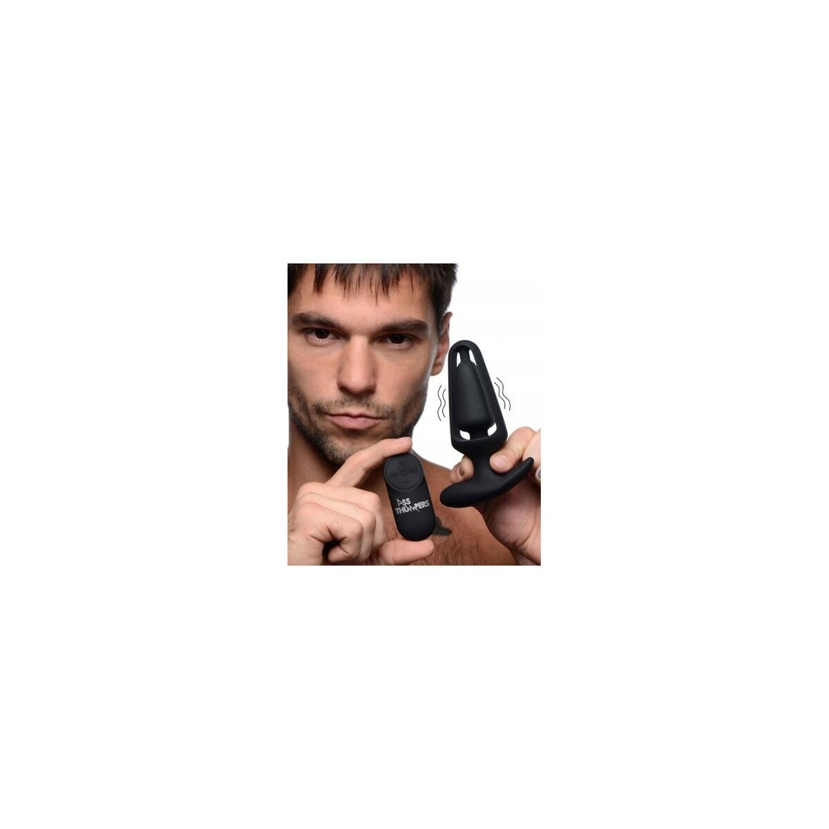 Vibratore Anale XR Nero Silicone