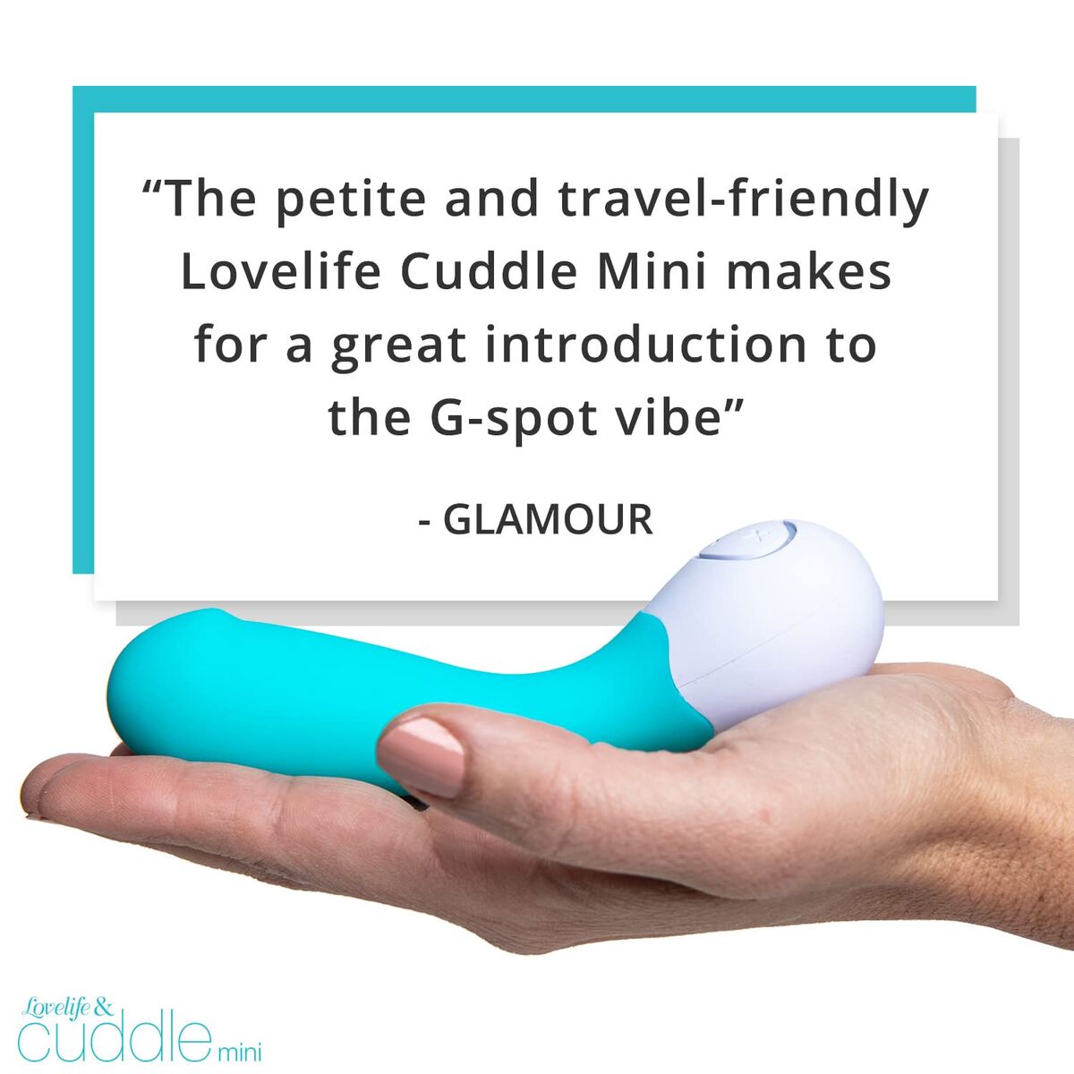Vibratore per il Punto-G Lovelife by OhMiBod Turchese