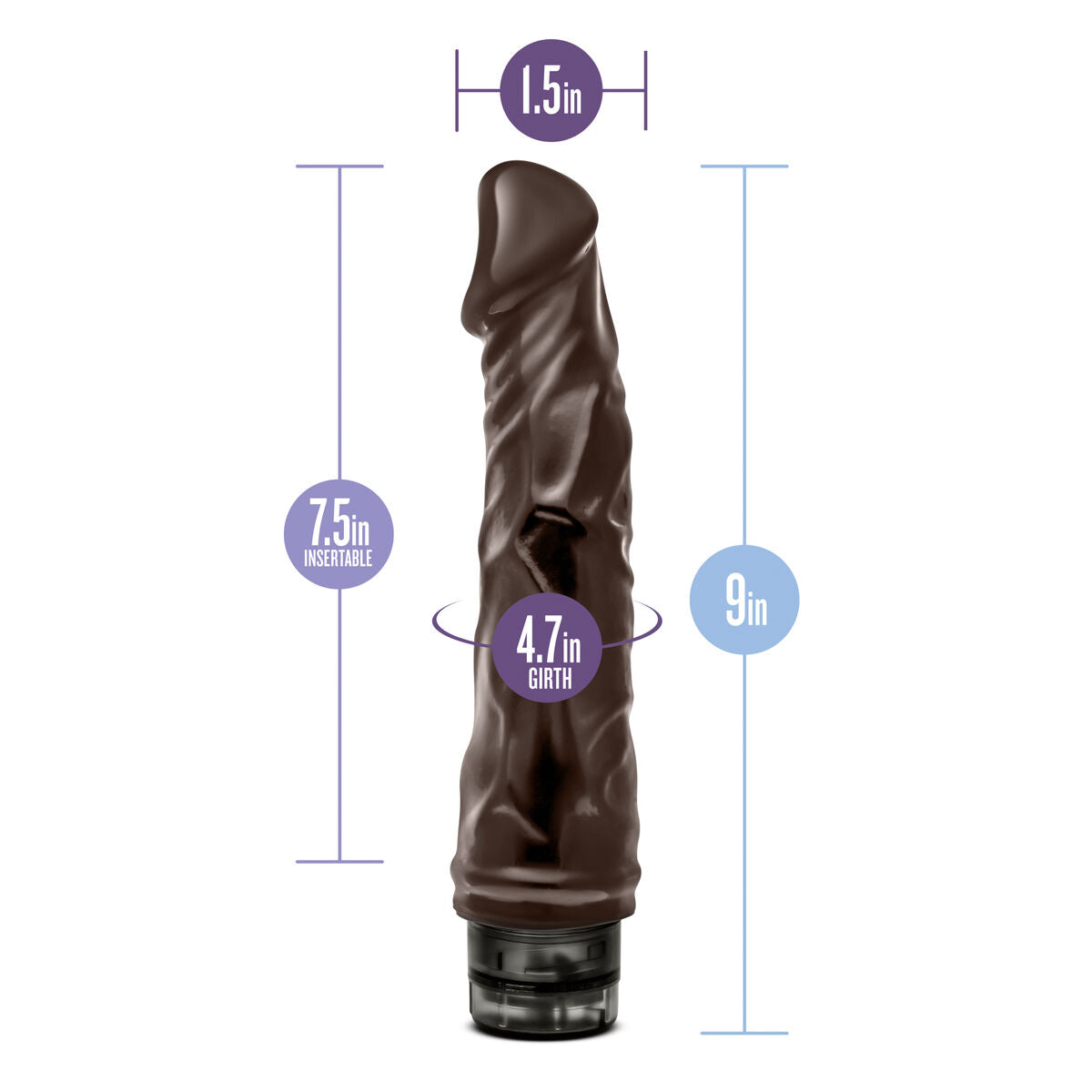 Dildo Realistico Blush Dr Skin PVC Ø 4,7 cm